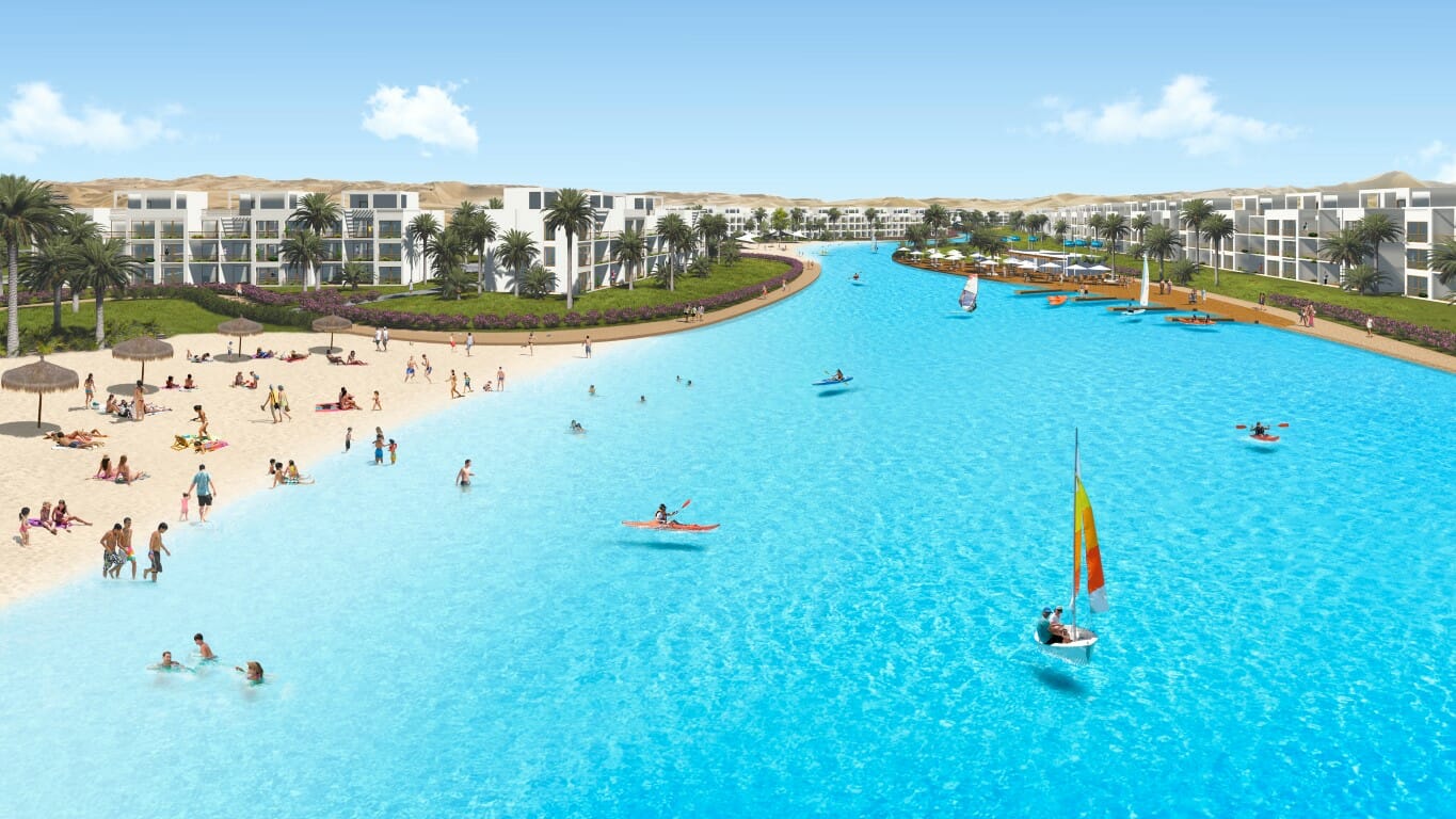 قرية لاجون العلمين الجديدة Lagoon North Coast