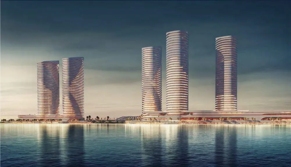 أبراج نورث ايدج العلمين الجديدة North Edge Towers