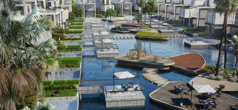 كمبوند ريفيرز الشيخ زايد Rivers New Zayed